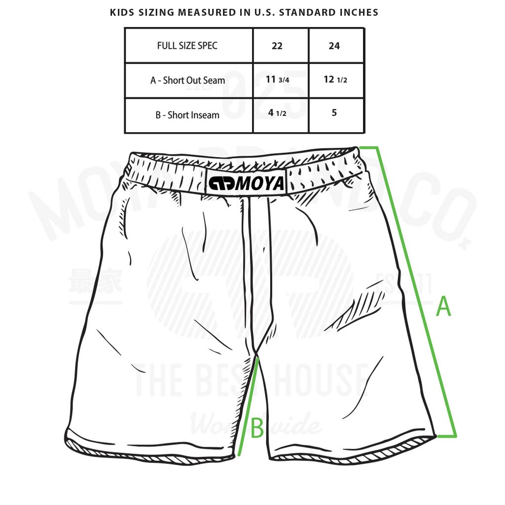 Moya Kids Training Shorts Black