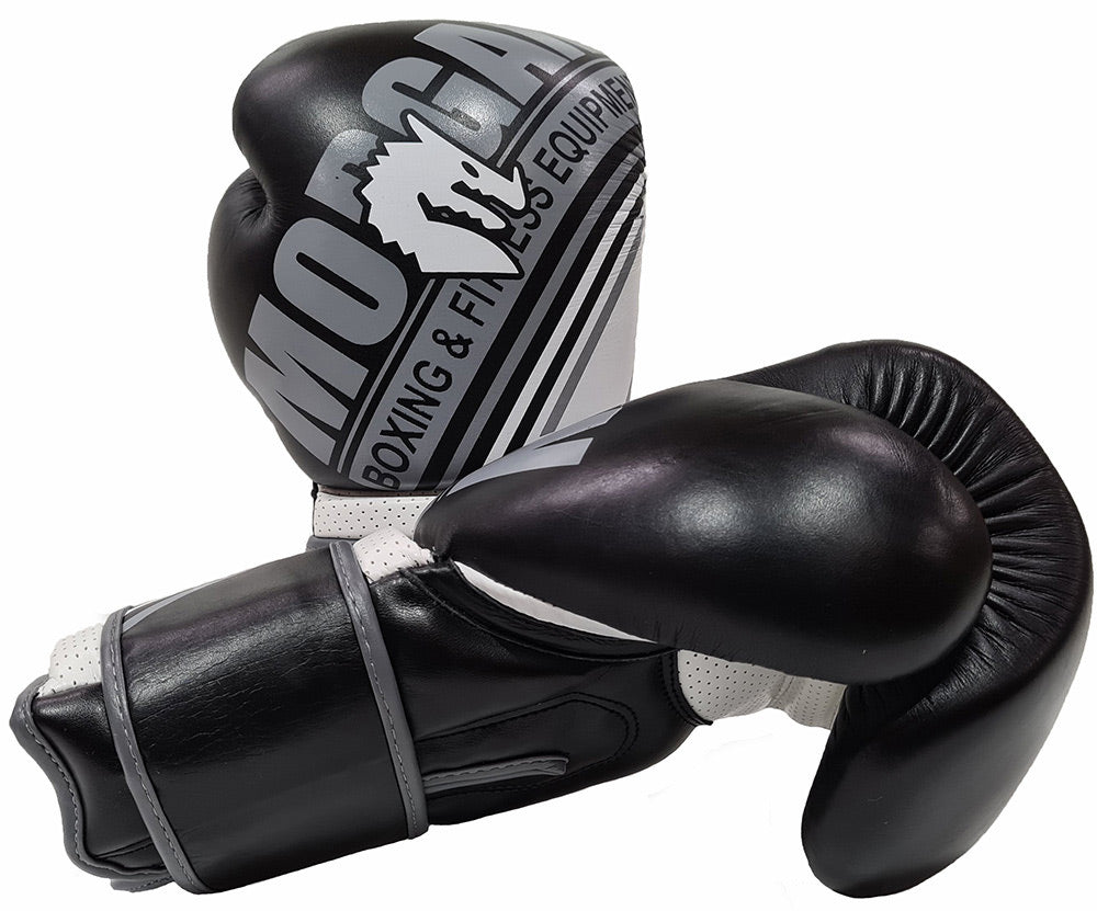 Morgan Aventus Leather Boxing Gloves (10-12-14-16oz) - The Fight Club