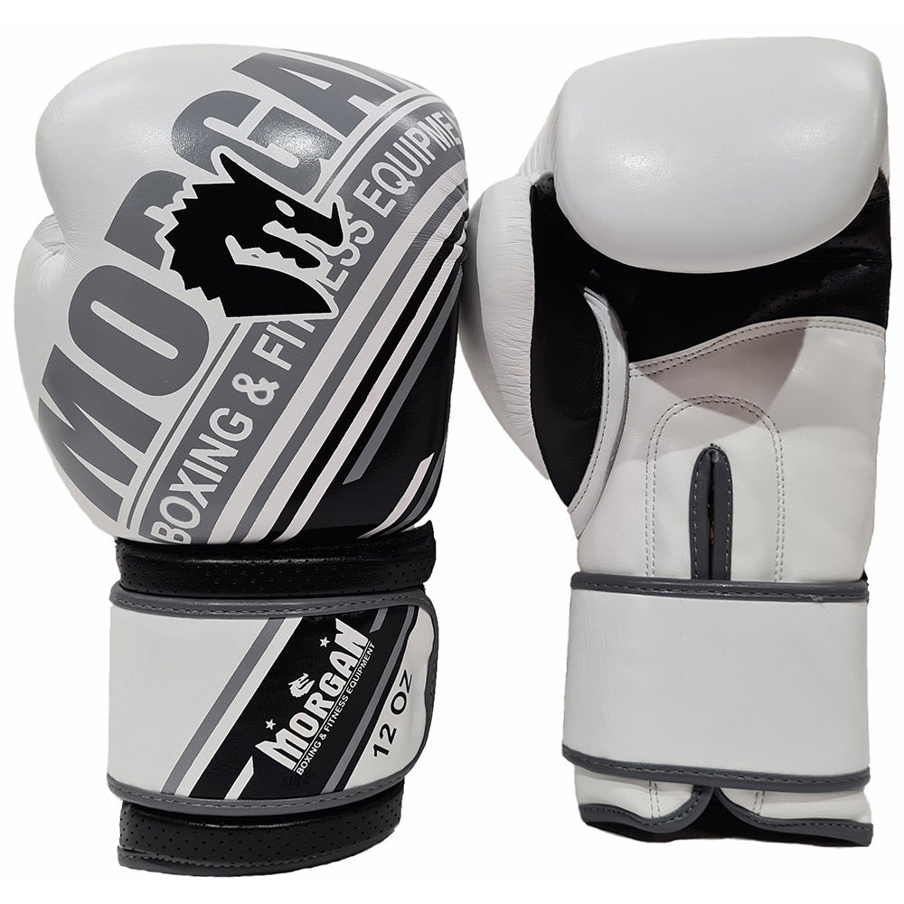 Morgan Aventus Leather Boxing Gloves (10-12-14-16oz) - The Fight Club