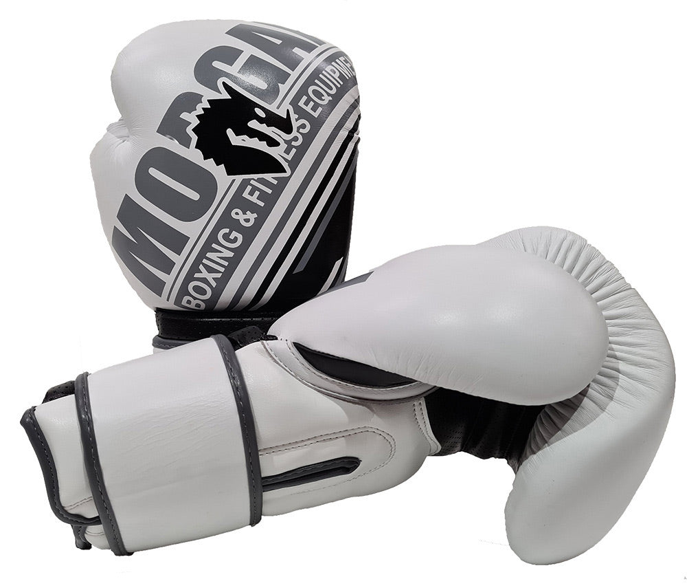 Morgan Aventus Leather Boxing Gloves (10-12-14-16oz) - The Fight Club