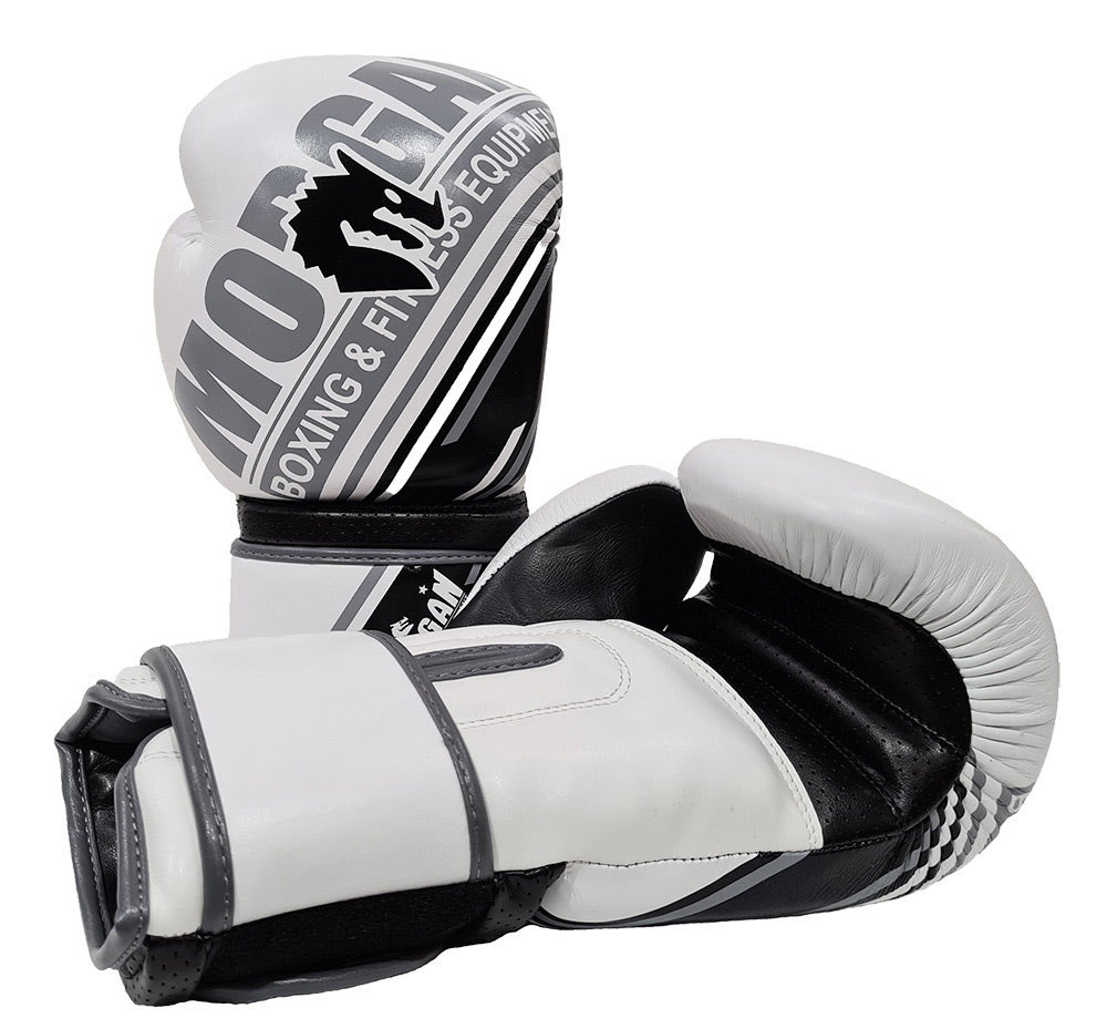 Morgan Aventus Leather Boxing Gloves (10-12-14-16oz) - The Fight Club