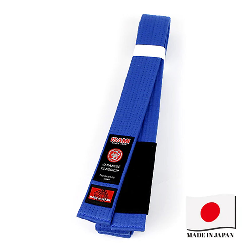 Isami Made In Japan Jiu Jitsu Belt Blue - The Fight Club