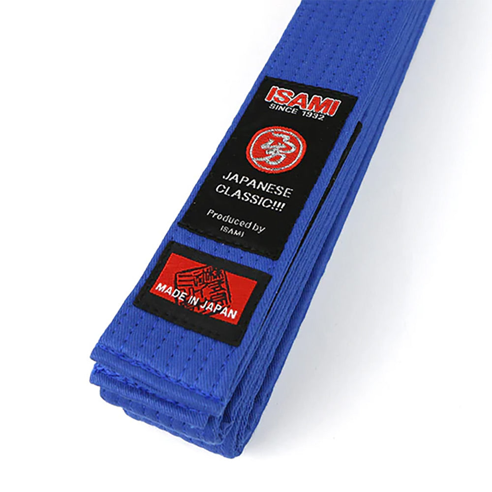 Isami Made In Japan Jiu Jitsu Belt Blue - The Fight Club
