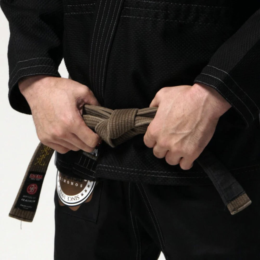 Isami Made In Japan Jiu Jitsu Belt Brown - The Fight Club