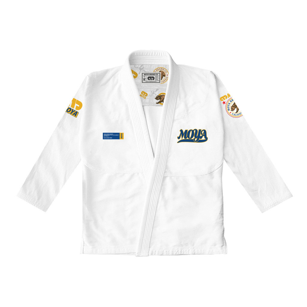 Moya California Gi White - The Fight Club