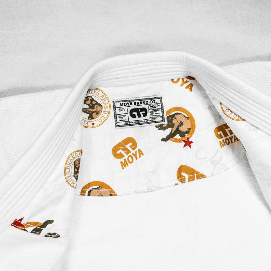 Moya California Gi White - The Fight Club