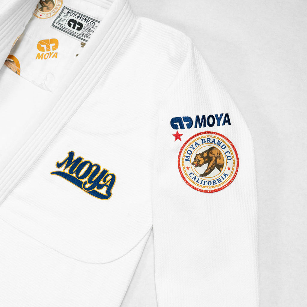Moya California Gi White - The Fight Club
