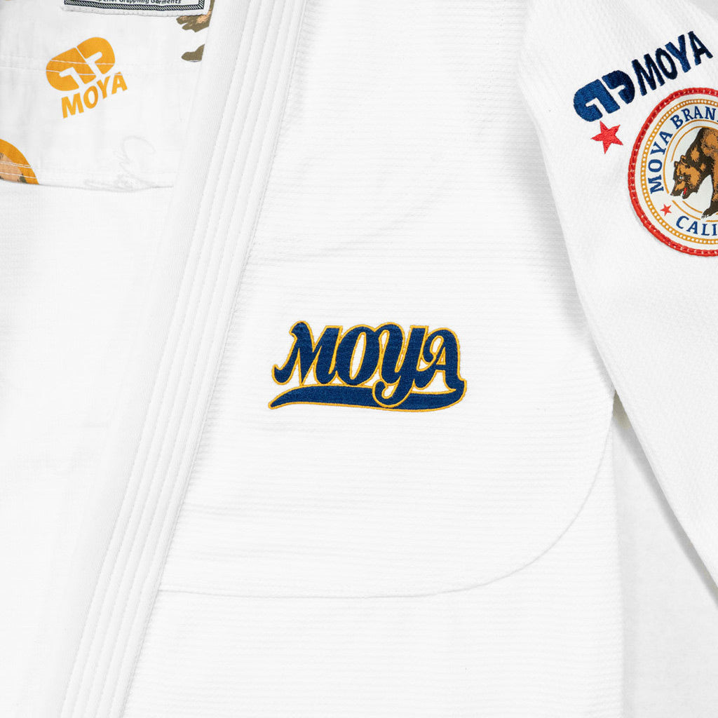 Moya California Gi White - The Fight Club