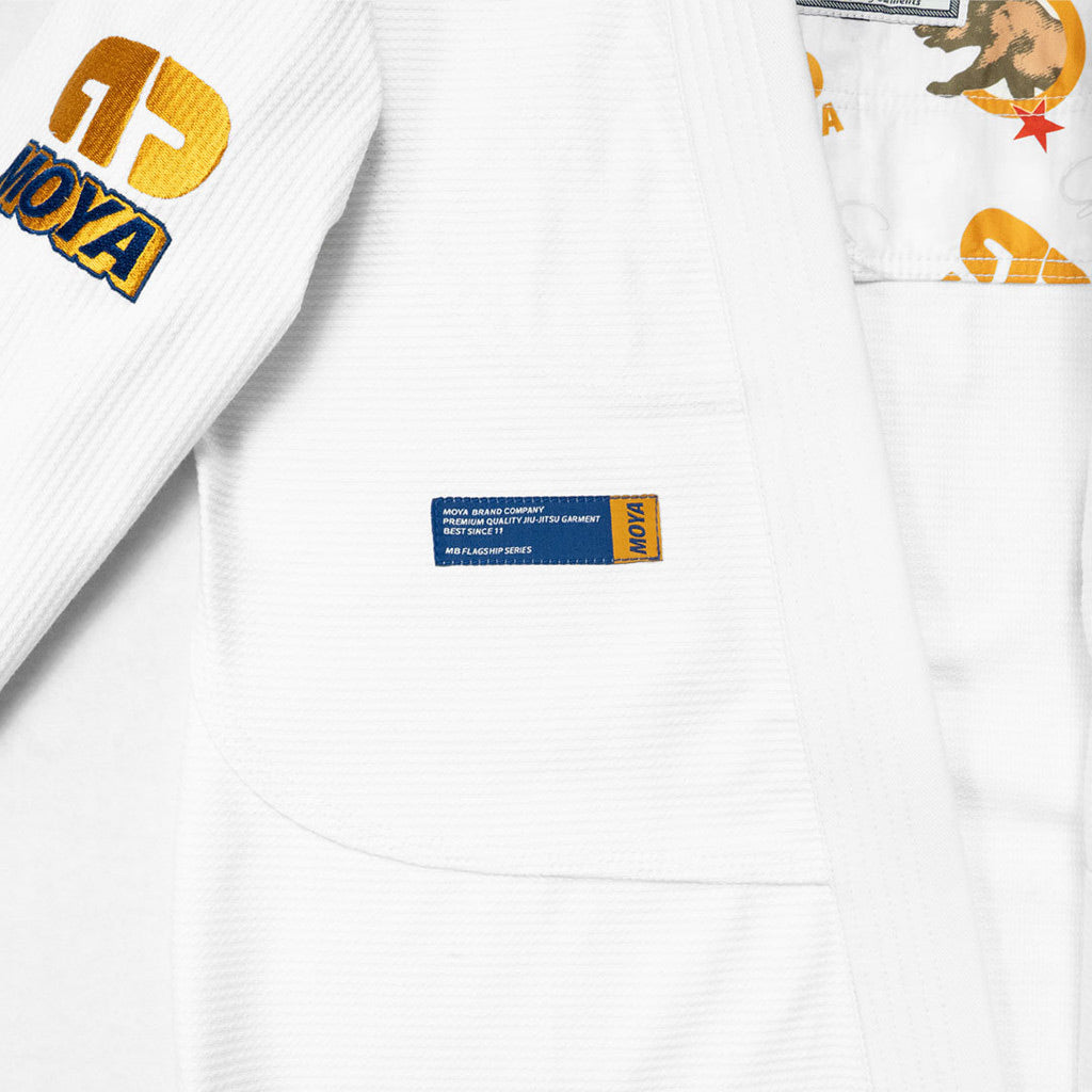 Moya California Gi White - The Fight Club