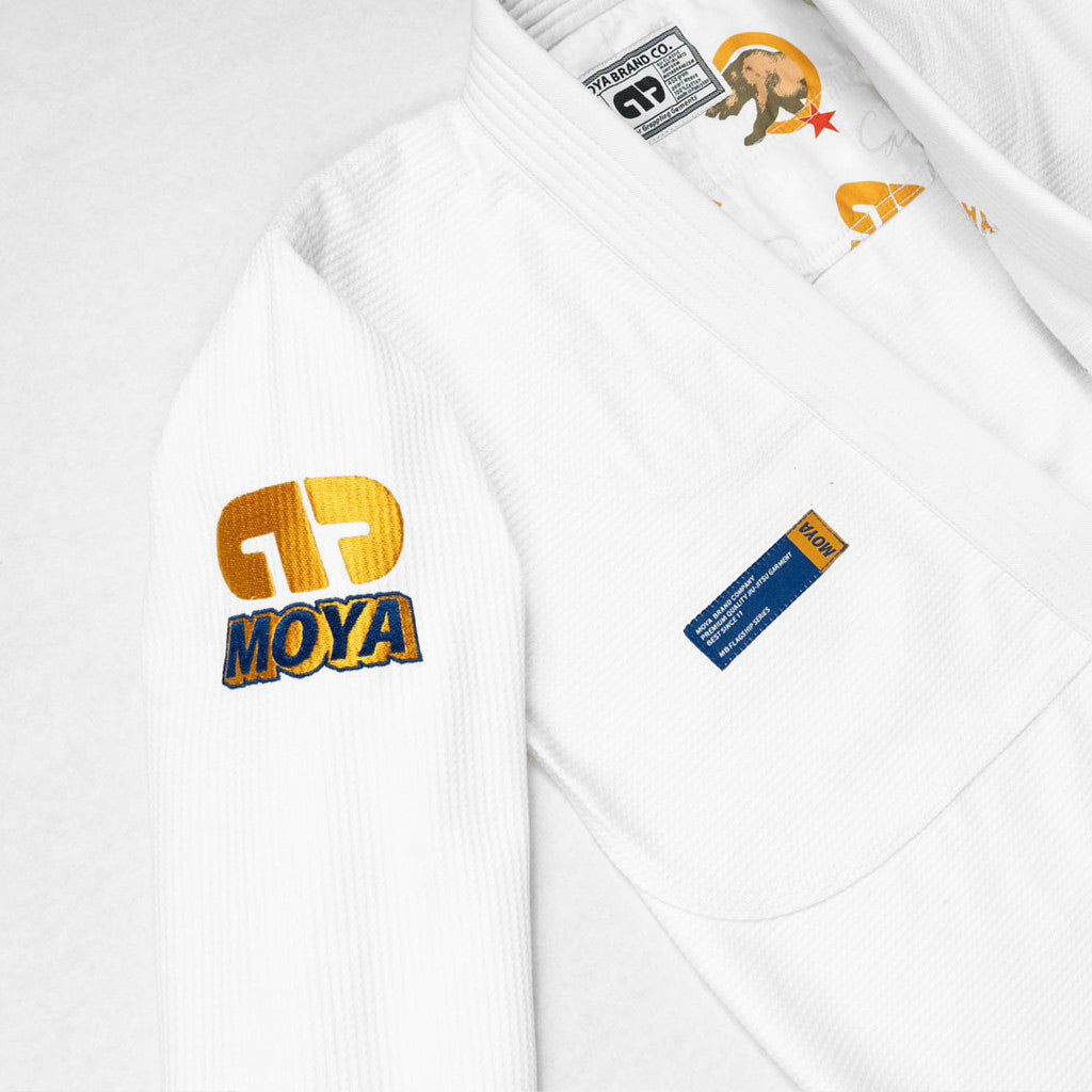Moya California Gi White - The Fight Club