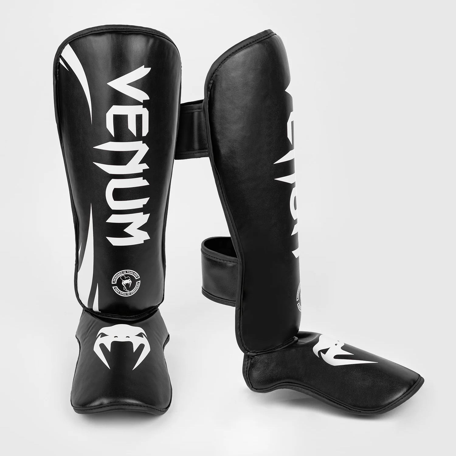 Venum Challenger Standup Shin Guards Black - The Fight Club