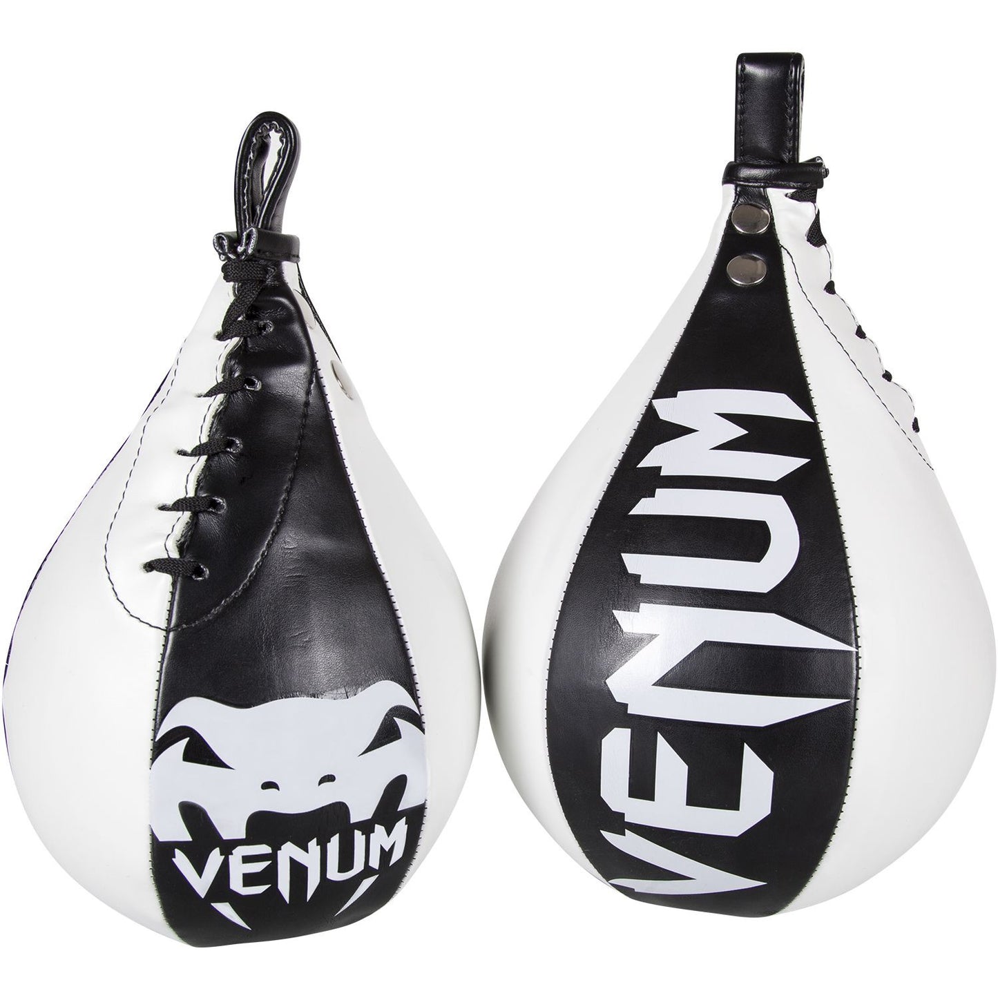 Venum Speed Bag Skintex Leather Black/Ice - The Fight Club