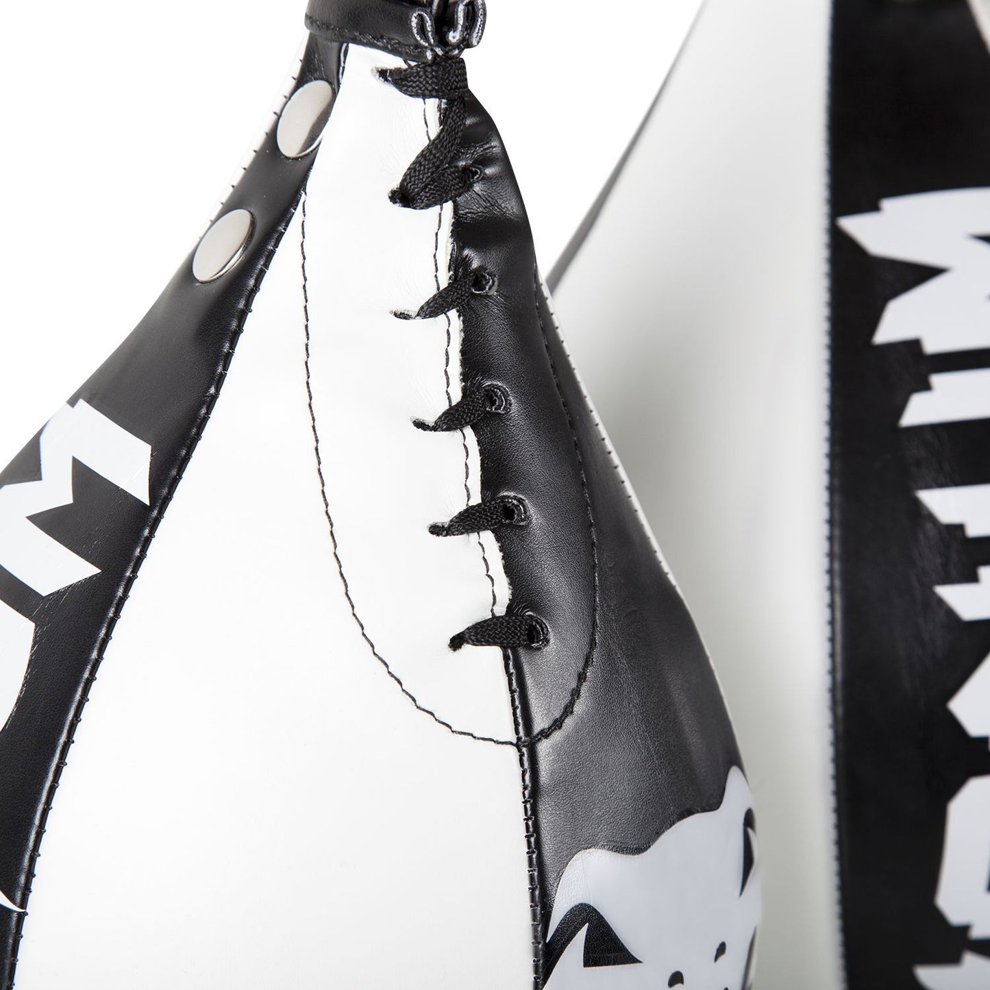 Venum Speed Bag Skintex Leather Black/Ice - The Fight Club