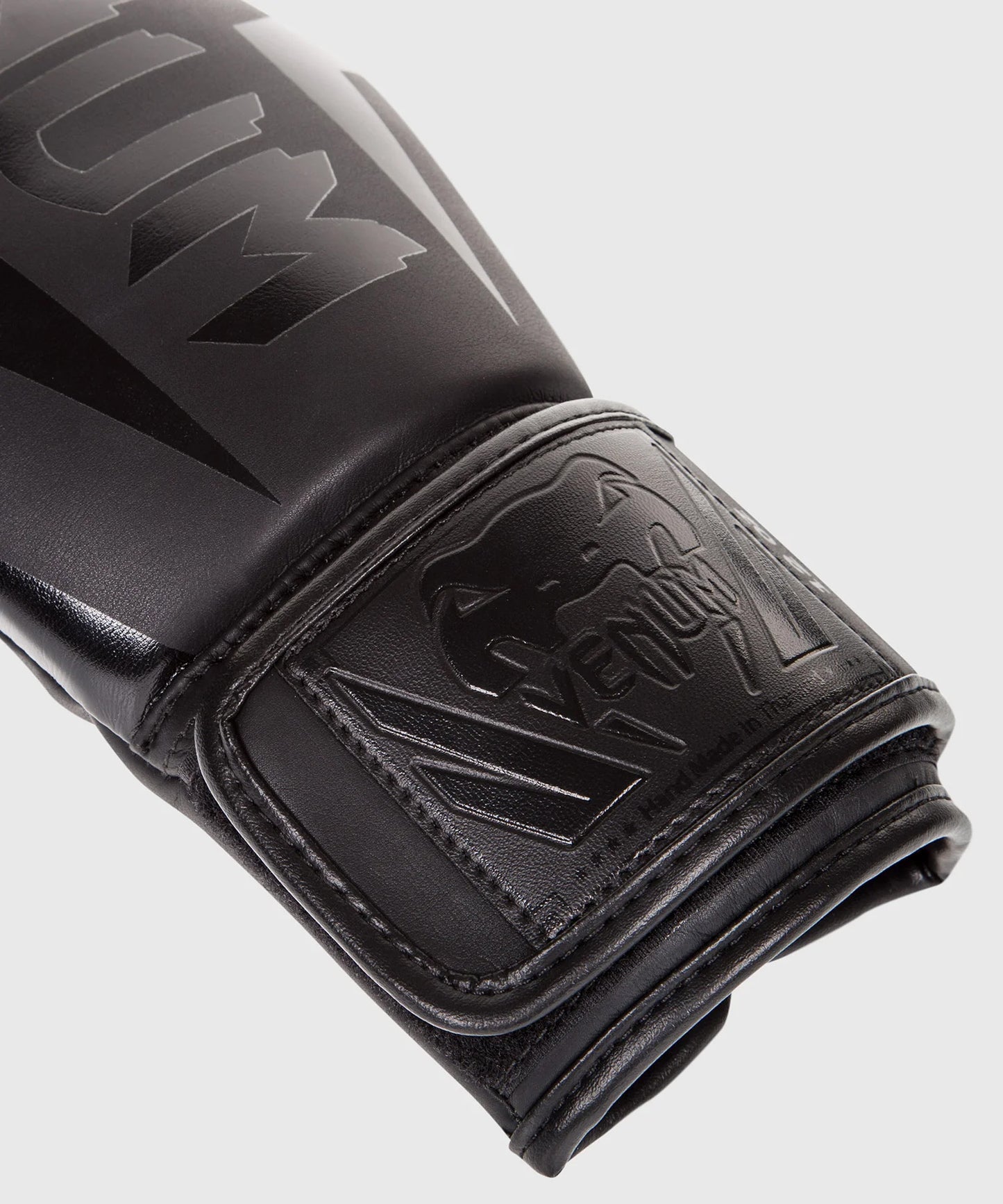 Venum Elite Boxing Gloves Black - The Fight Club