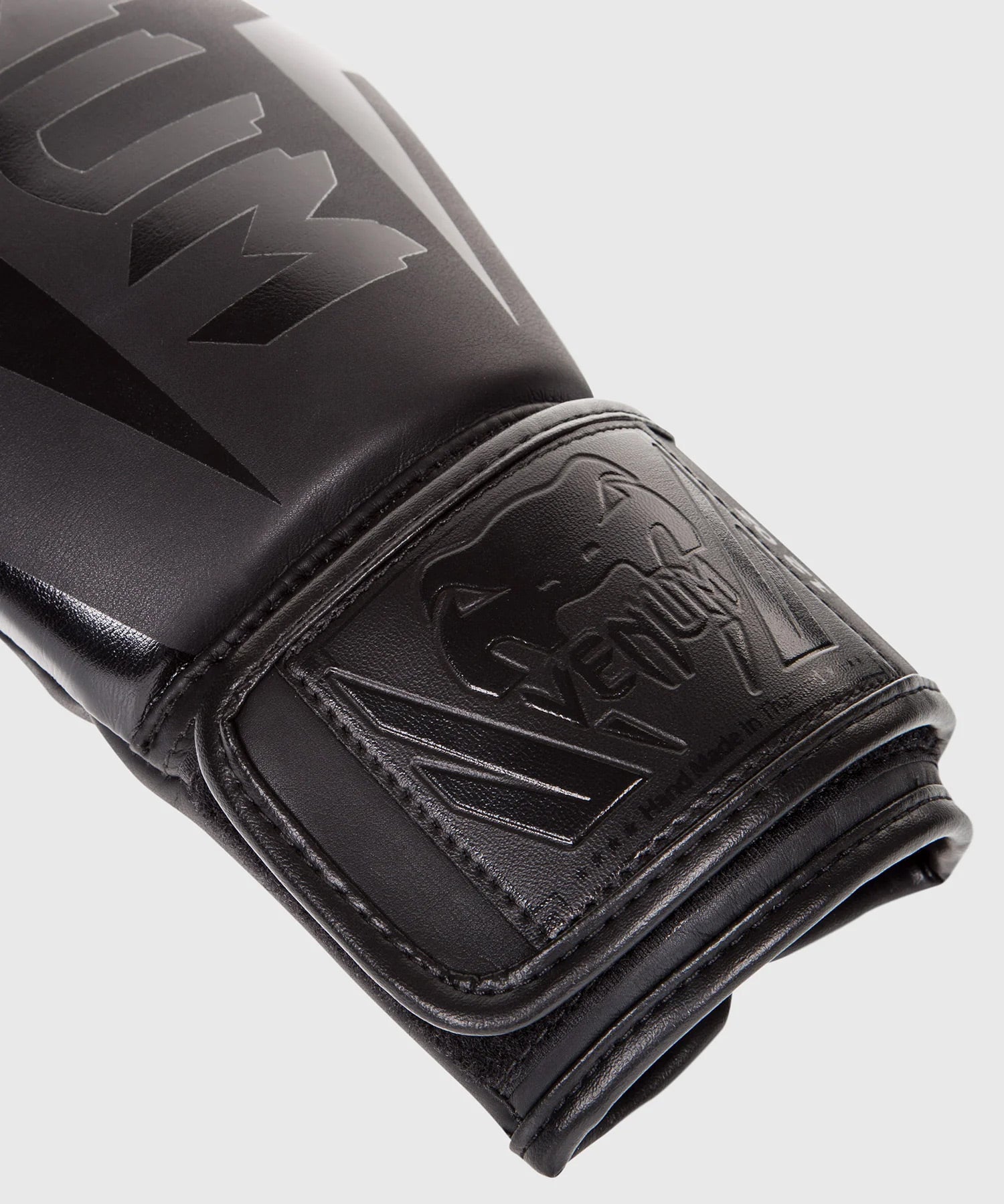 Venum Elite Boxing Gloves Black - The Fight Club