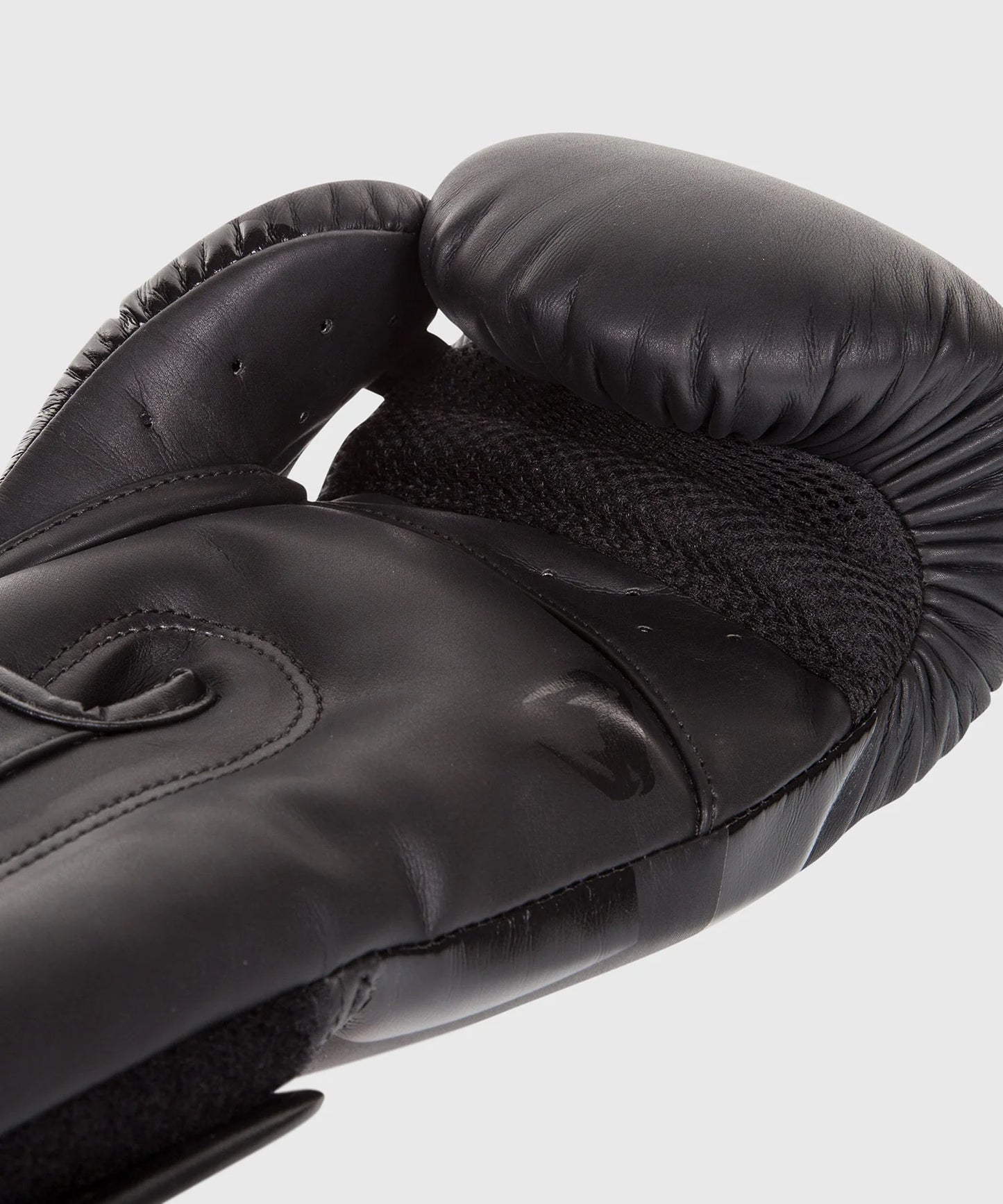 Venum Elite Boxing Gloves Black - The Fight Club