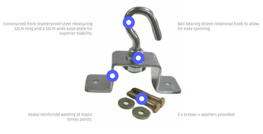 Morgan DLX Rotational Hanging Hook - The Fight Club