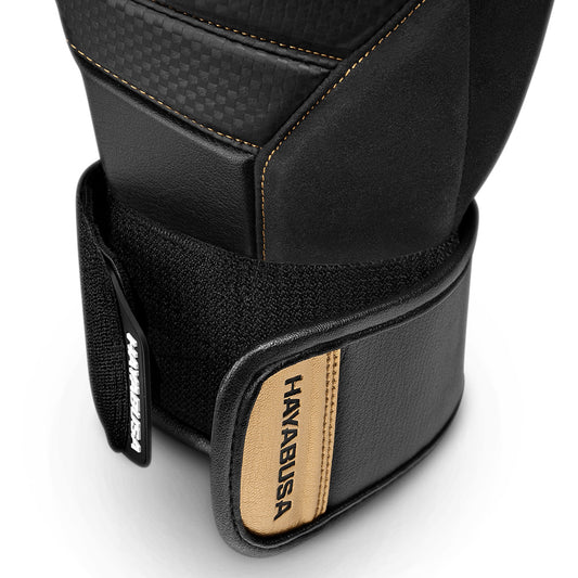 Hayabusa T3 Boxing Gloves Black/Gold - The Fight Club