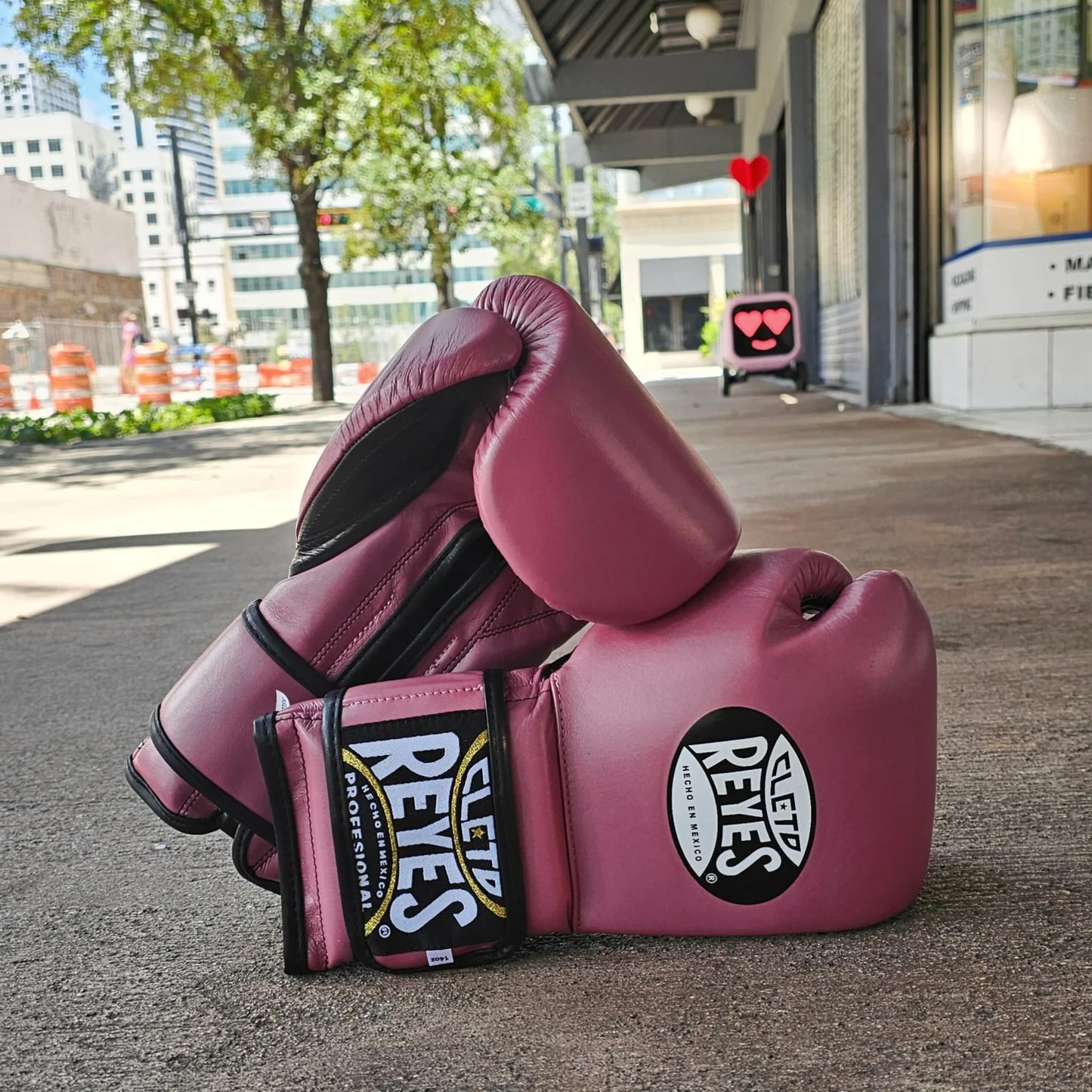 Cleto Reyes Training Boxing Gloves Pink