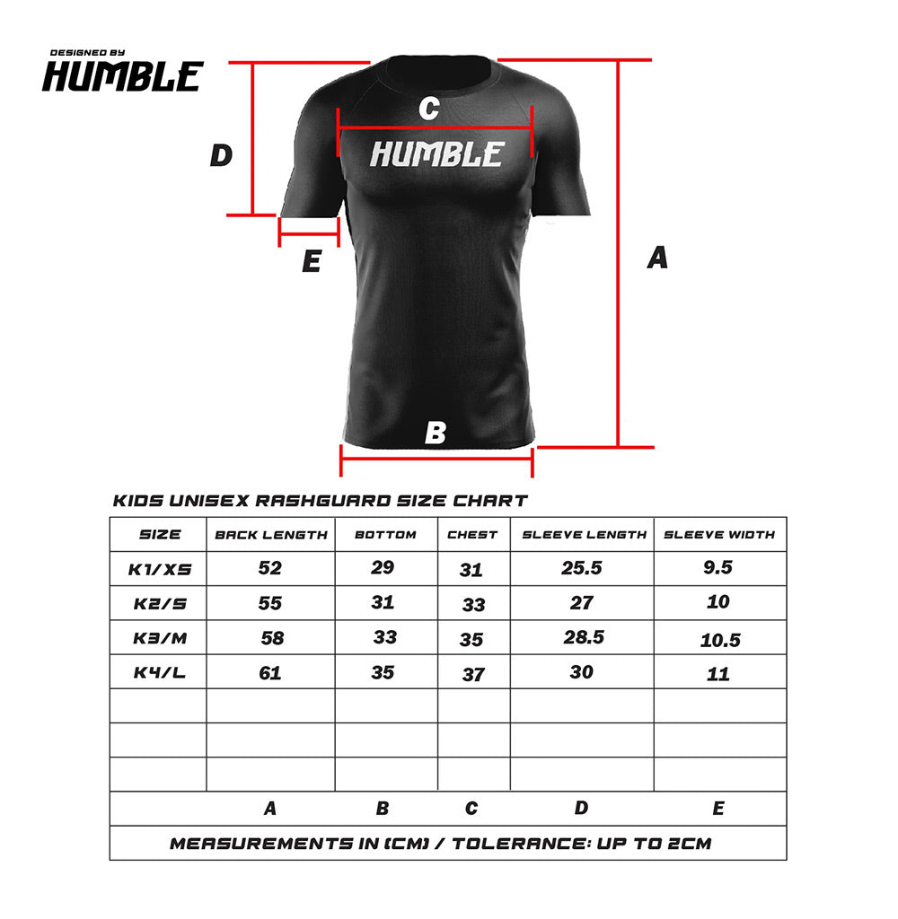 Humble Kid's AUS Rash Guard
