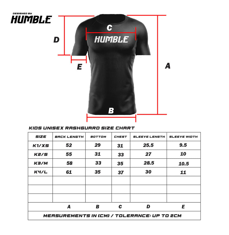 Humble Kid's Culture Hype Rash Guard