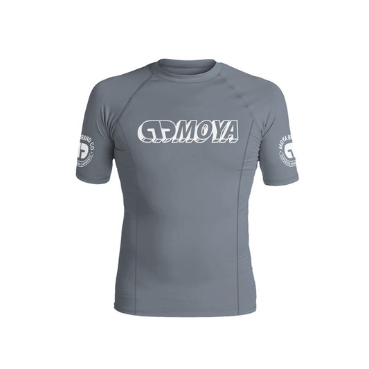 Moya Kids Ranked Short Sleeve Rash Guard Grey - The Fight Club