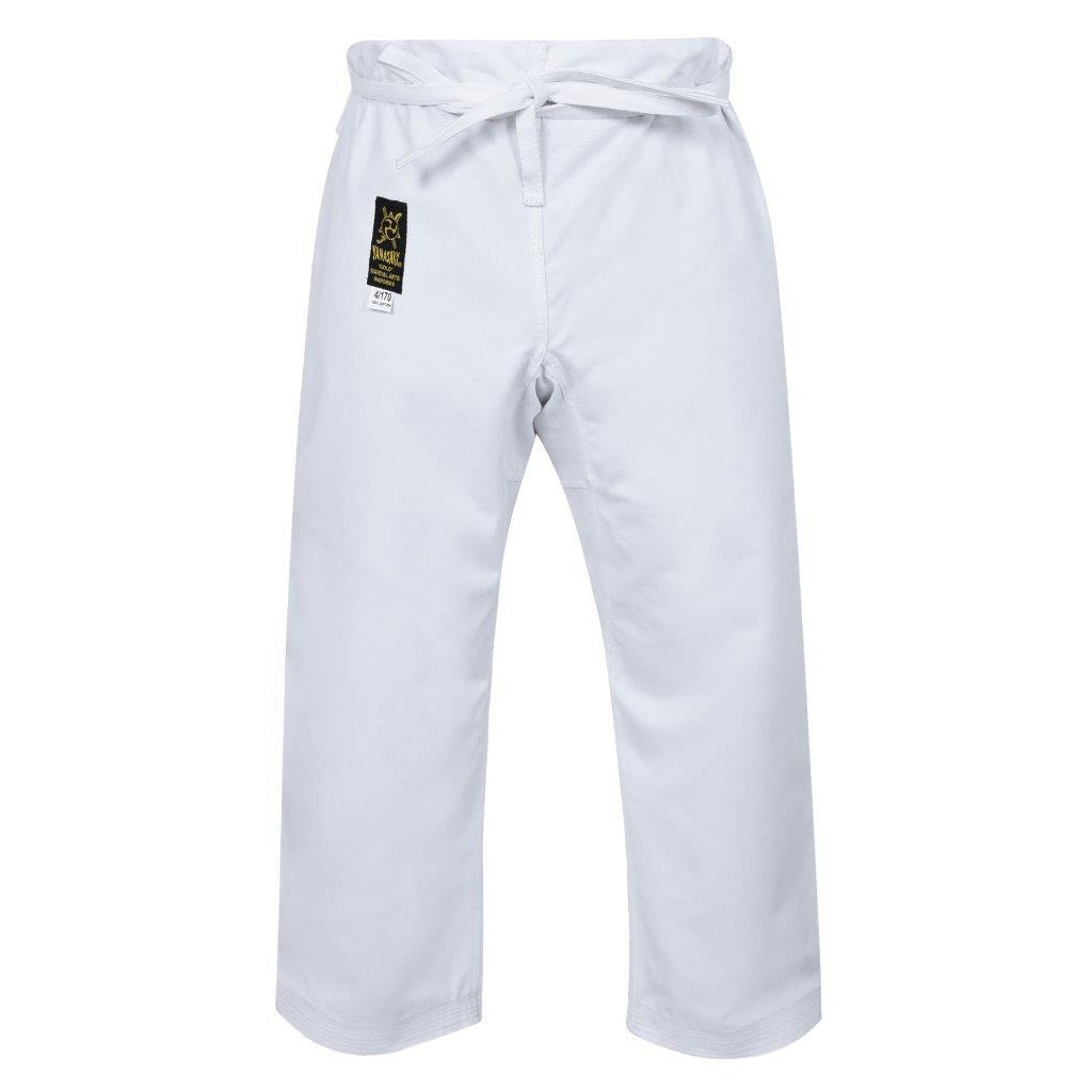 Yamasaki 14oz Gold Canvas Gi Pants White - The Fight Club
