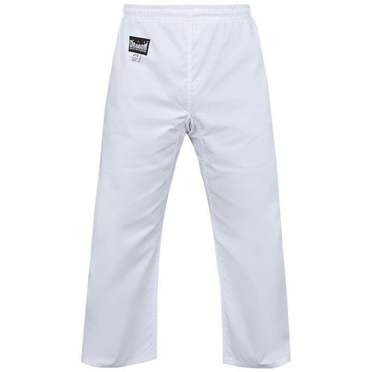 Dragon 8oz Gi Pants White - The Fight Club