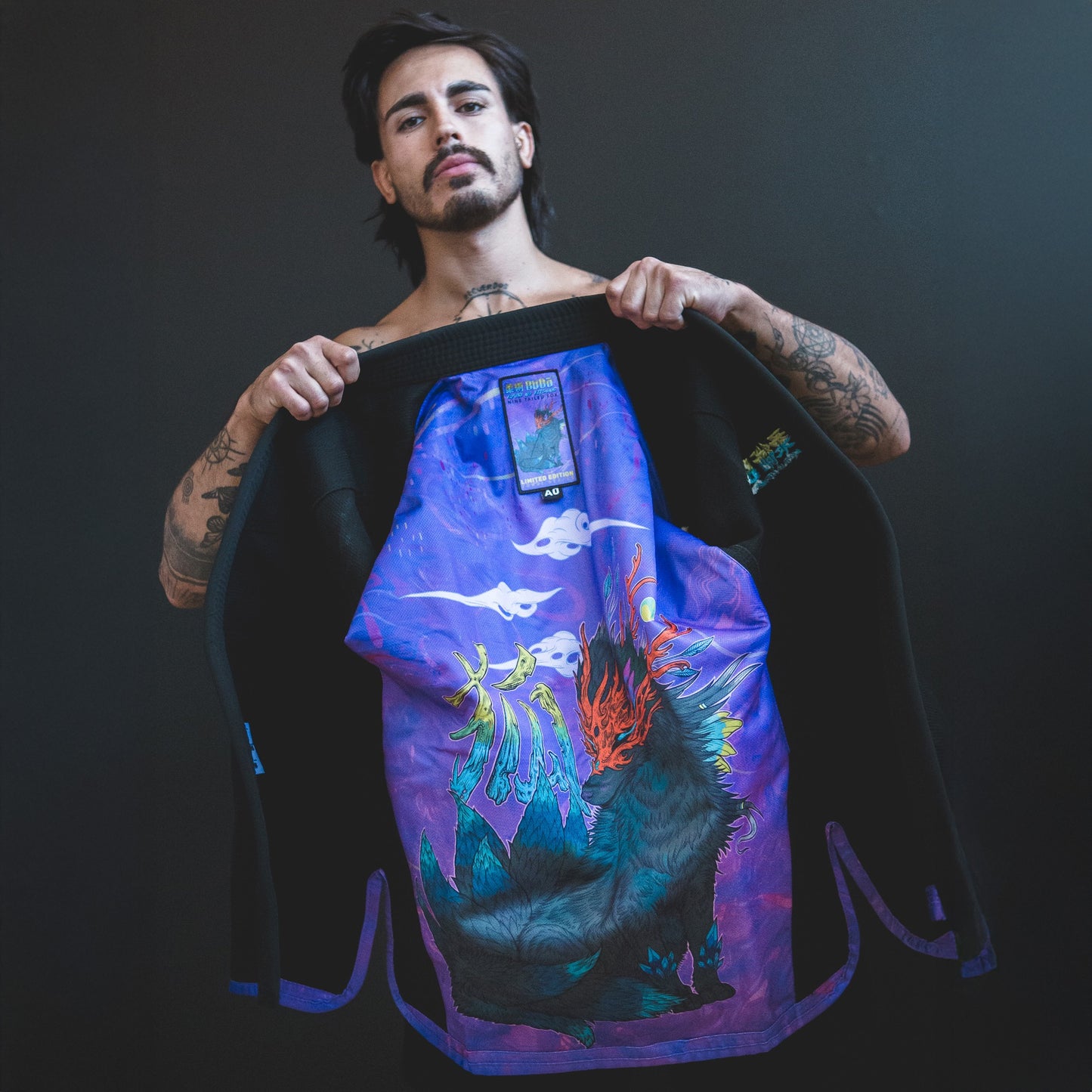 Budo Kitsune Gi Black - The Fight Club