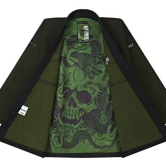 Budo ONI x VIPER Gi Black/Green