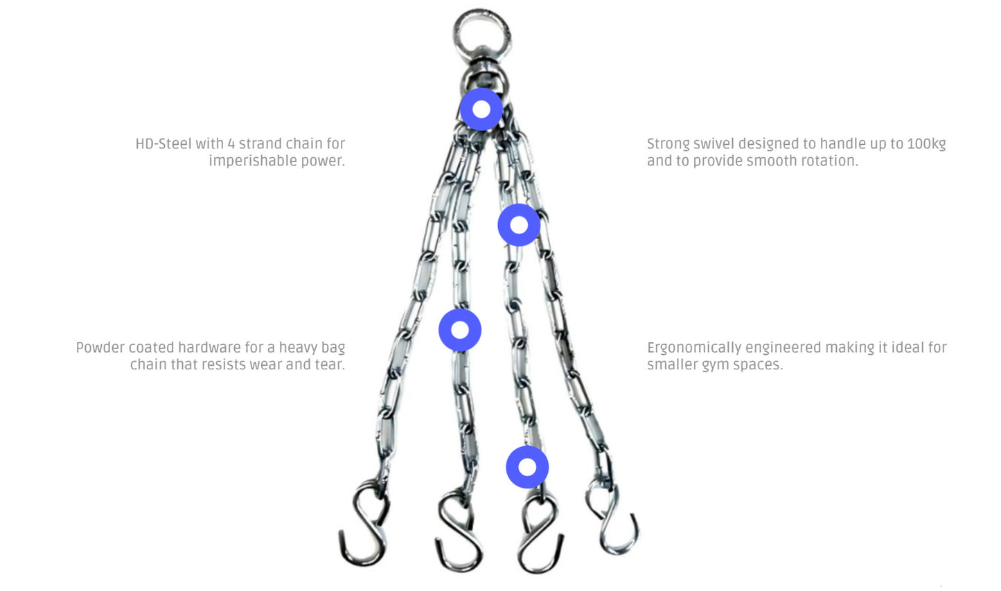 Morgan V2 Punch Bag Chains & Swivel - The Fight Club