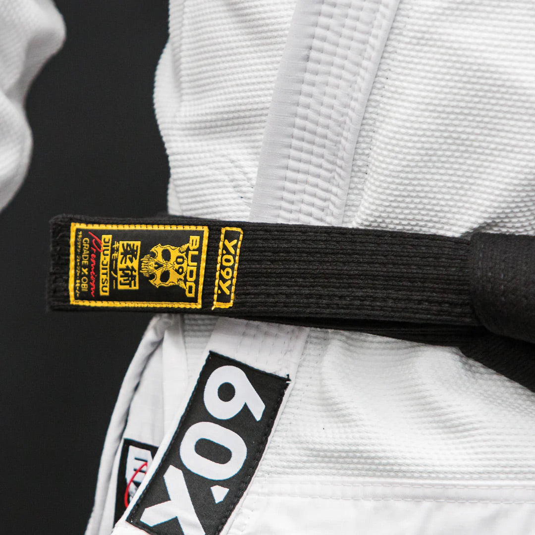 Budo Premium Jiu-Jitsu Belt Black