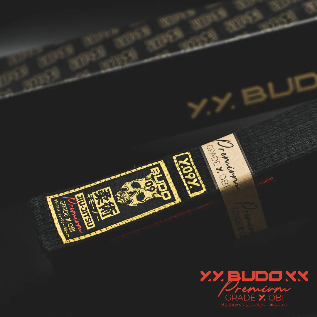 Budo Premium Jiu-Jitsu Belt Black