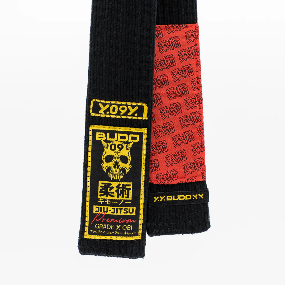 Budo Premium Jiu-Jitsu Belt Black