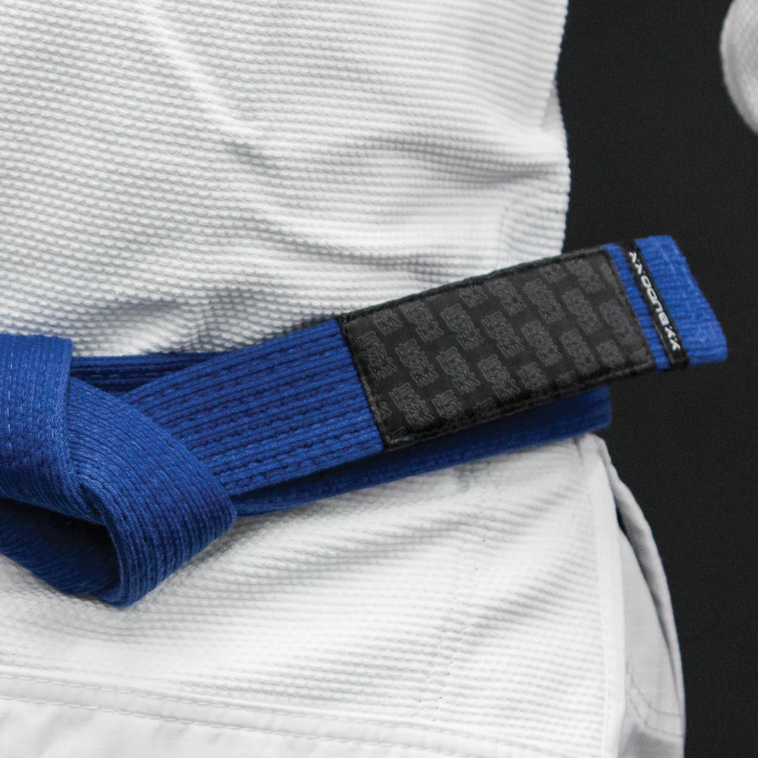 Budo Premium Jiu-Jitsu Belt Blue - The Fight Club