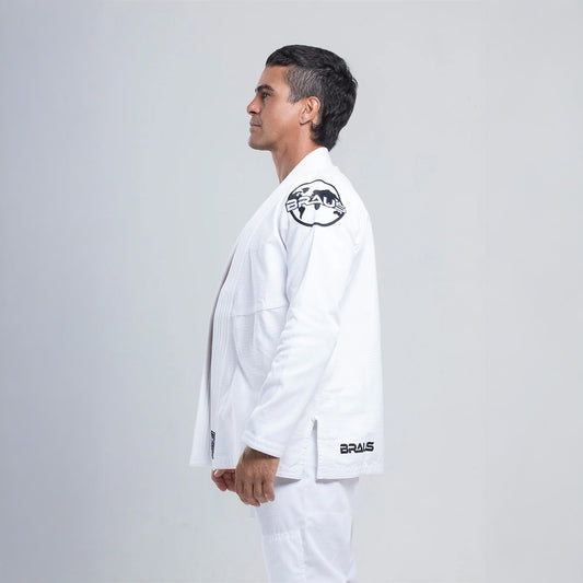 Braus Pro Light Worlds Jiu-Jitsu Gi White - The Fight Club
