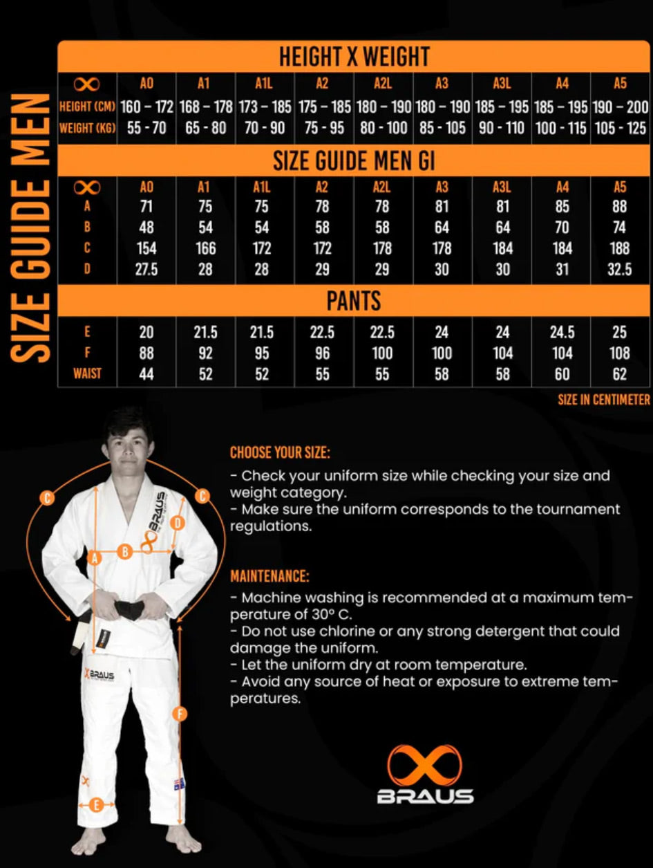 Braus Chess Jiu-Jitsu Gi White