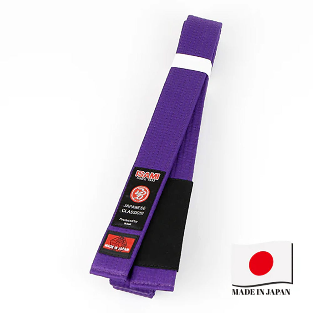 Isami Made In Japan Jiu Jitsu Belt Purple - The Fight Club