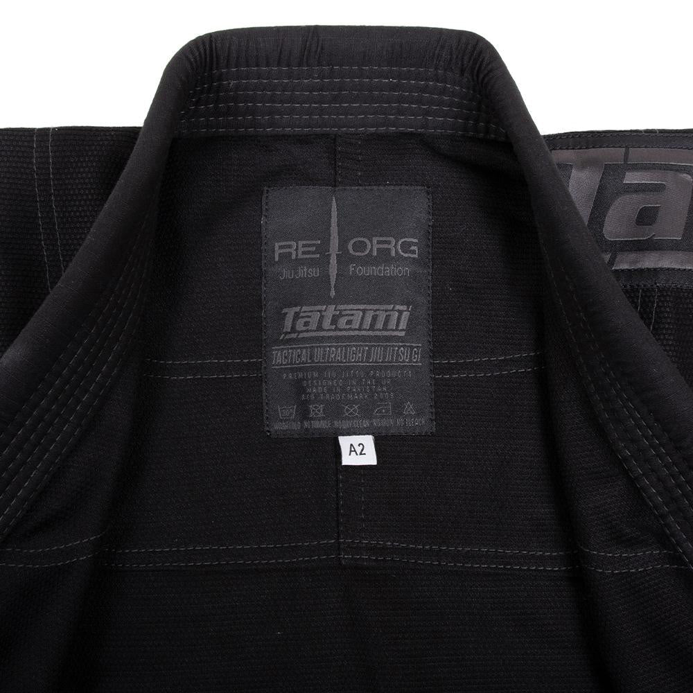 Tatami Reorg Tactical Gi Black - The Fight Club