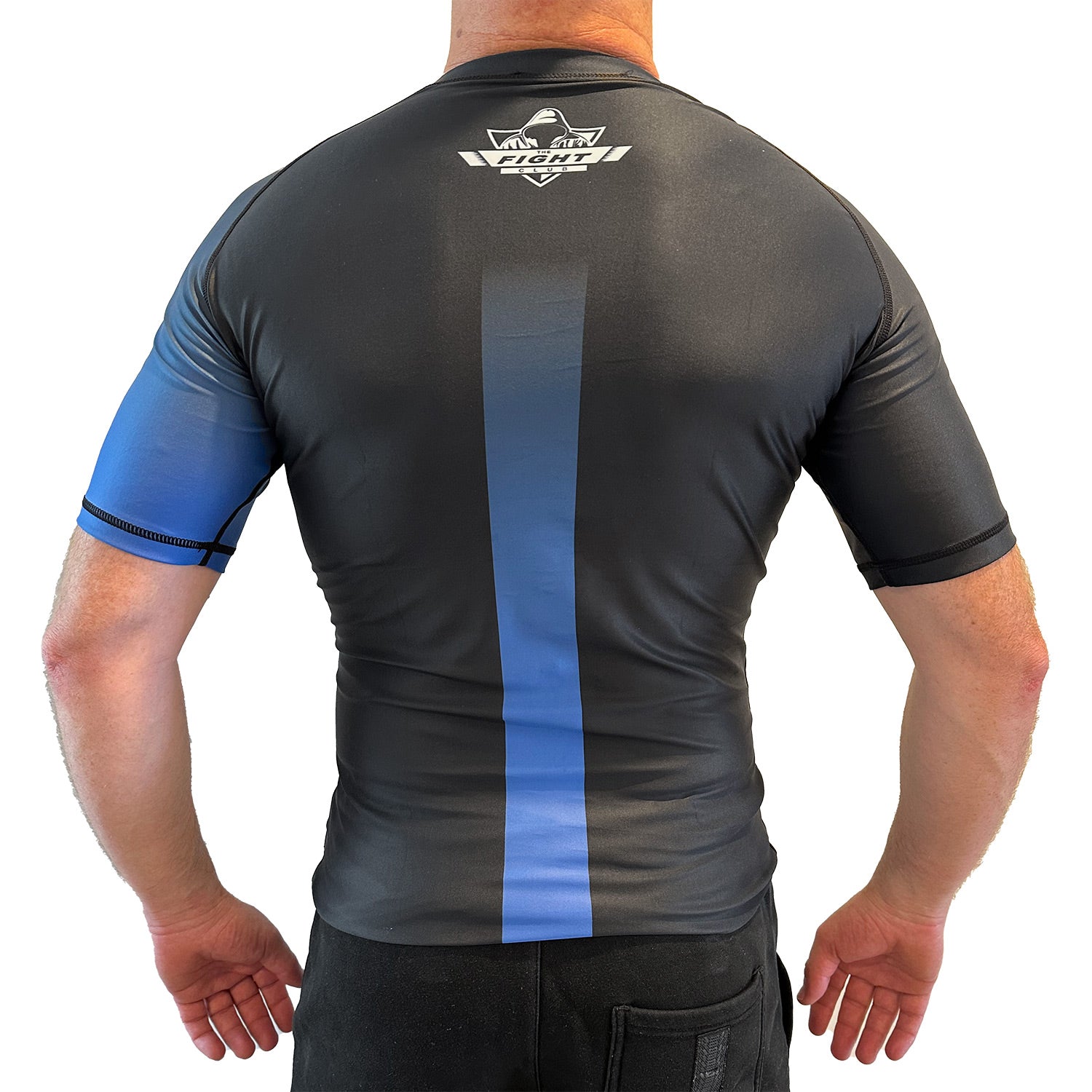 The Fight Club Ranked Rash Guard Blue - The Fight Club