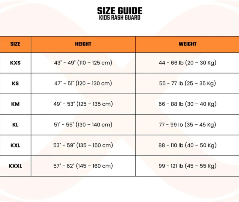 Braus Competition Kids Ranked Rash Guard Grey