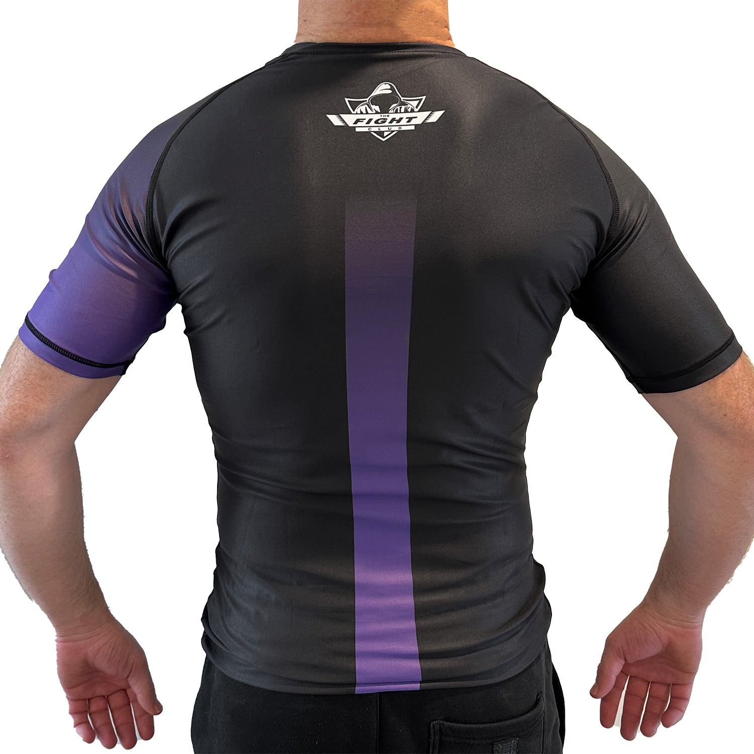 The Fight Club Ranked Rash Guard Purple - The Fight Club