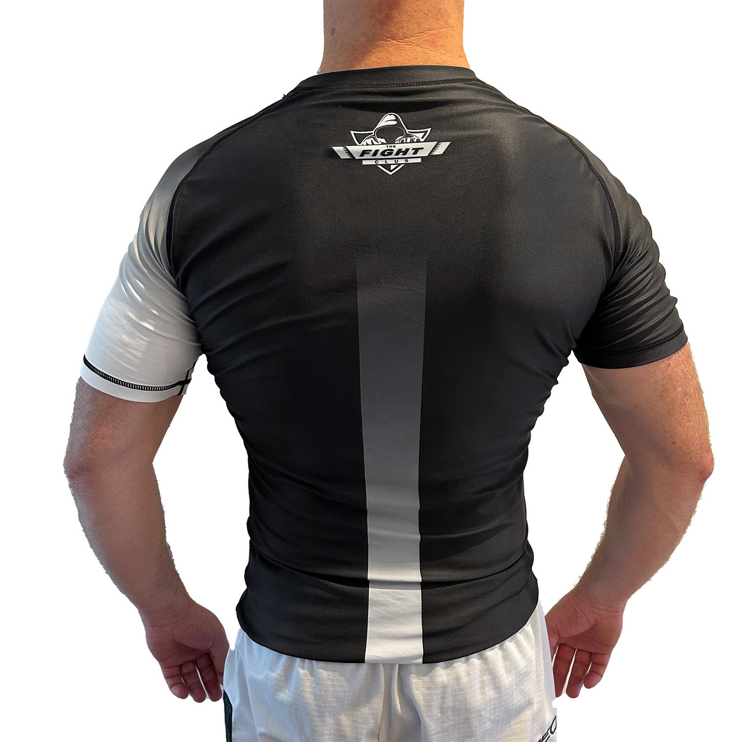 The Fight Club Ranked Rash Guard White - The Fight Club