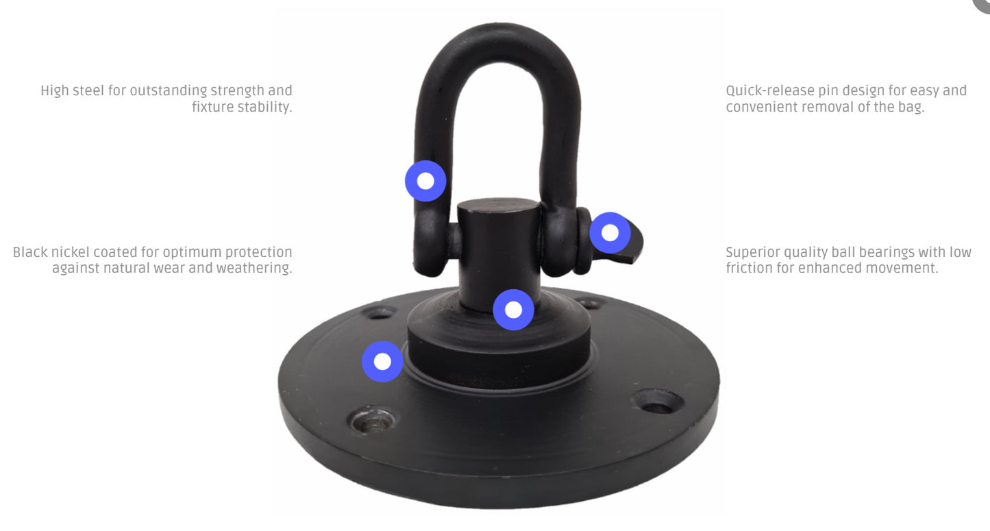 Morgan V2 Endurance Steel Ball Bearing Swivel - The Fight Club