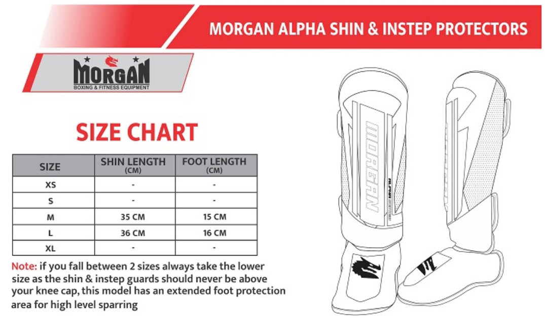 Morgan Alpha Series Shin & Instep Protectors
