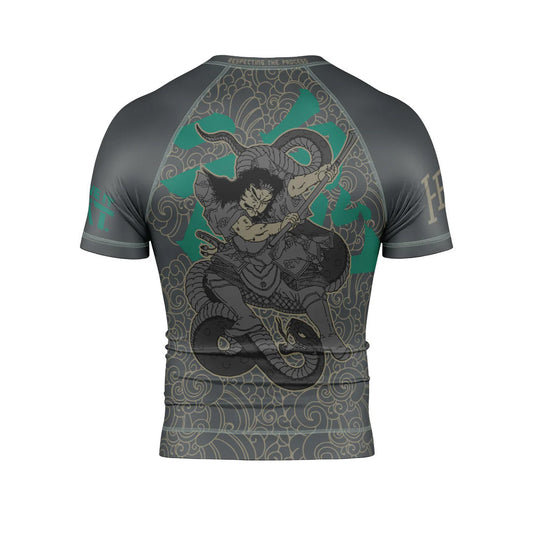 Humble Spirit Of The Fighter Rash Guard - The Fight Club