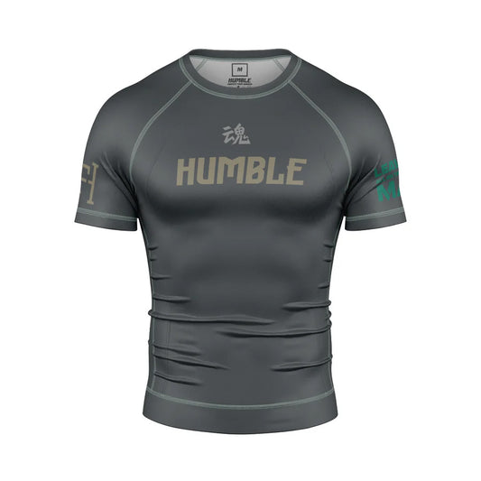 Humble Spirit Of The Fighter Rash Guard - The Fight Club