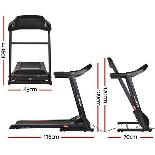 Everfit Treadmill Electric Home Gym Fitness Exercise Machine Foldable 400mm - The Fight Club