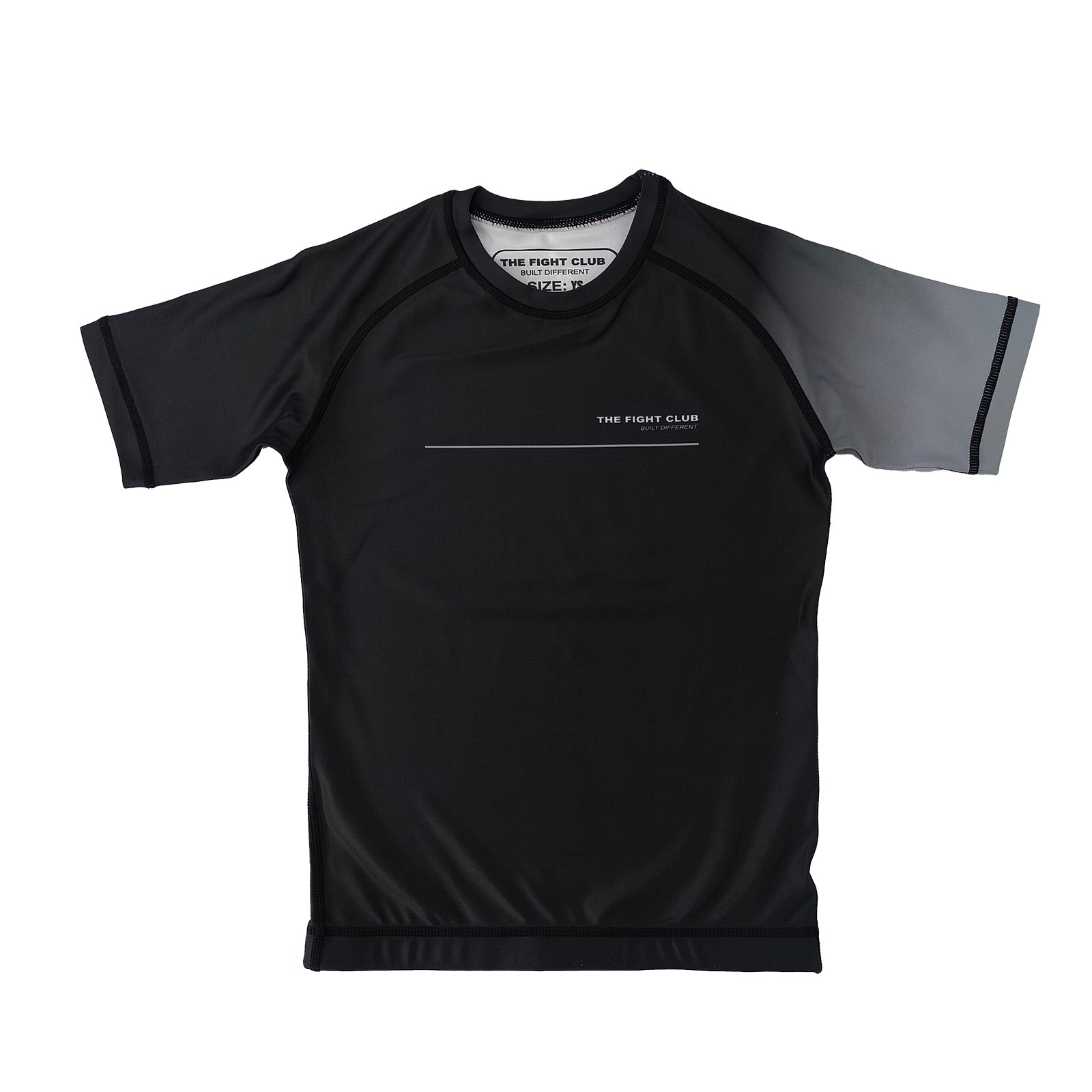 The Fight Club Kids Ranked Rash Guard Grey