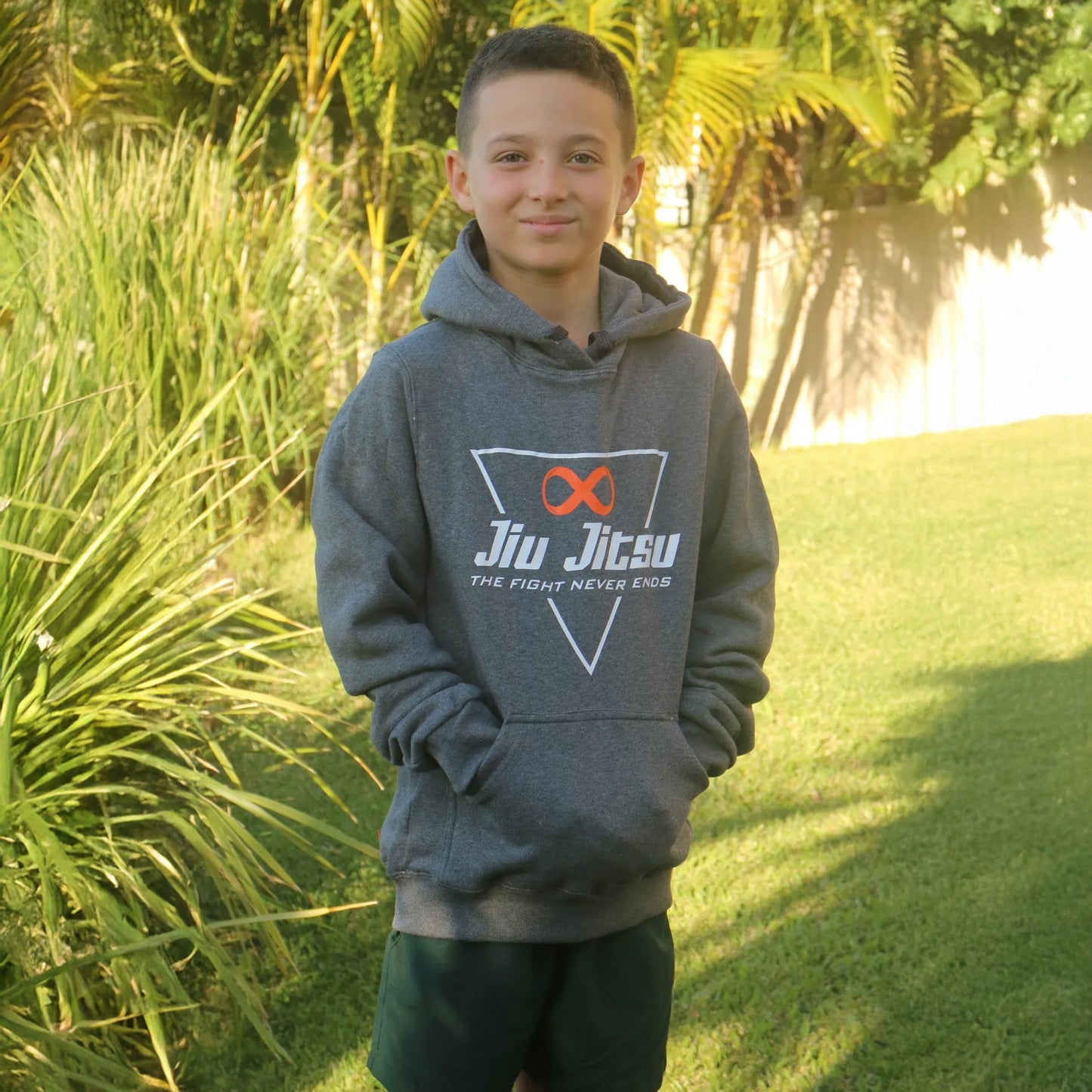 Braus Triangle Jiu Jitsu Kids Hoodie - The Fight Club